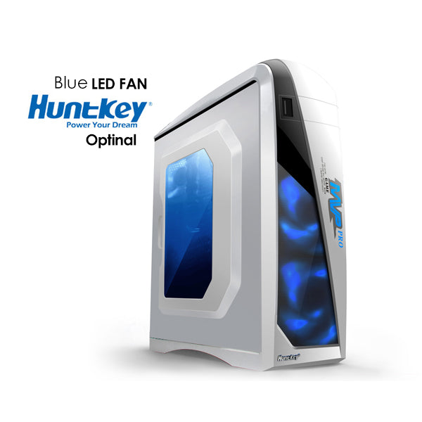 NNEDSZ MVP Pro Gaming computer chassis - Blue (No PSU Included)