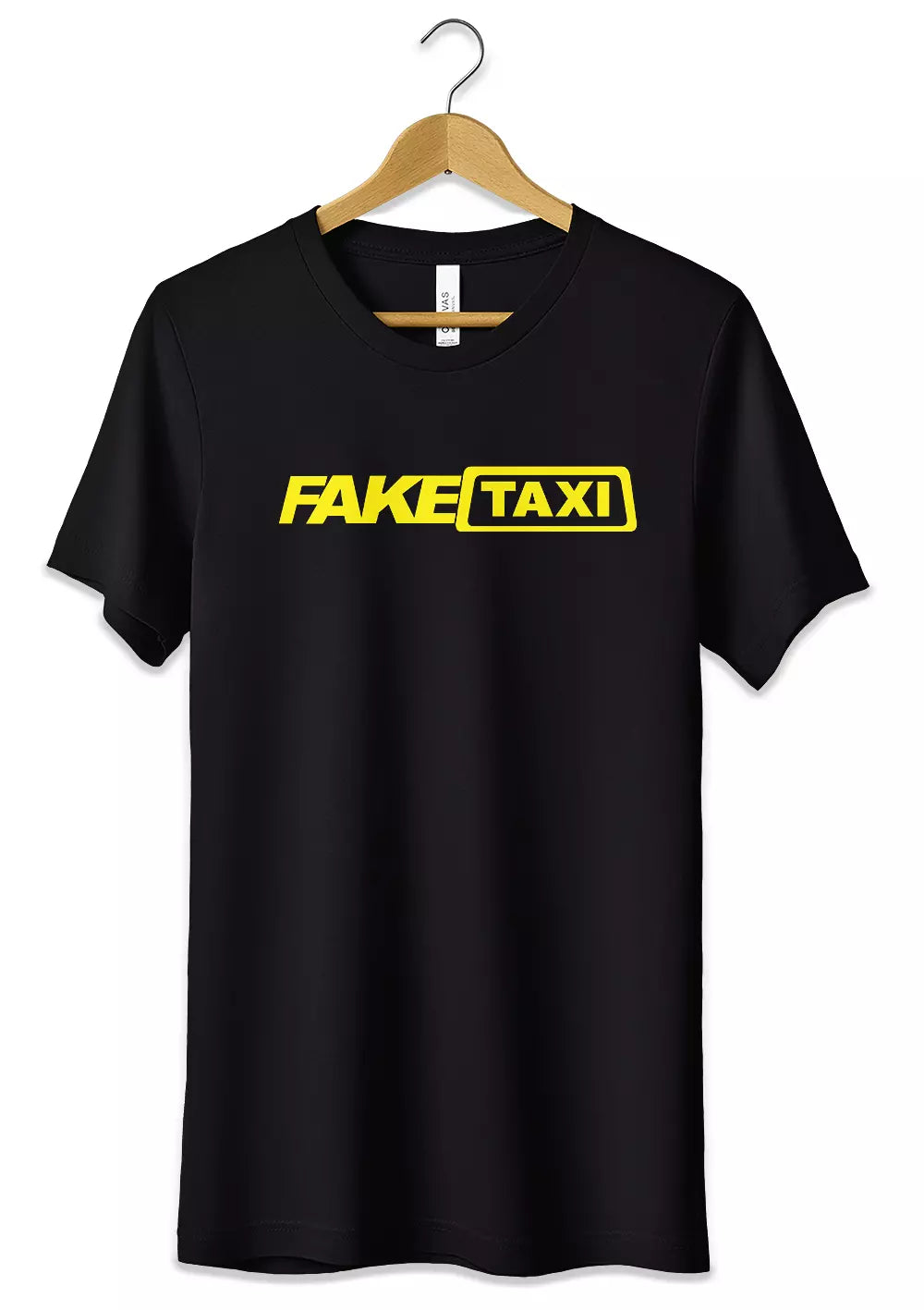 T-Shirt Funny Fake Taxi Maglietta 100% Cotone Idea Regalo