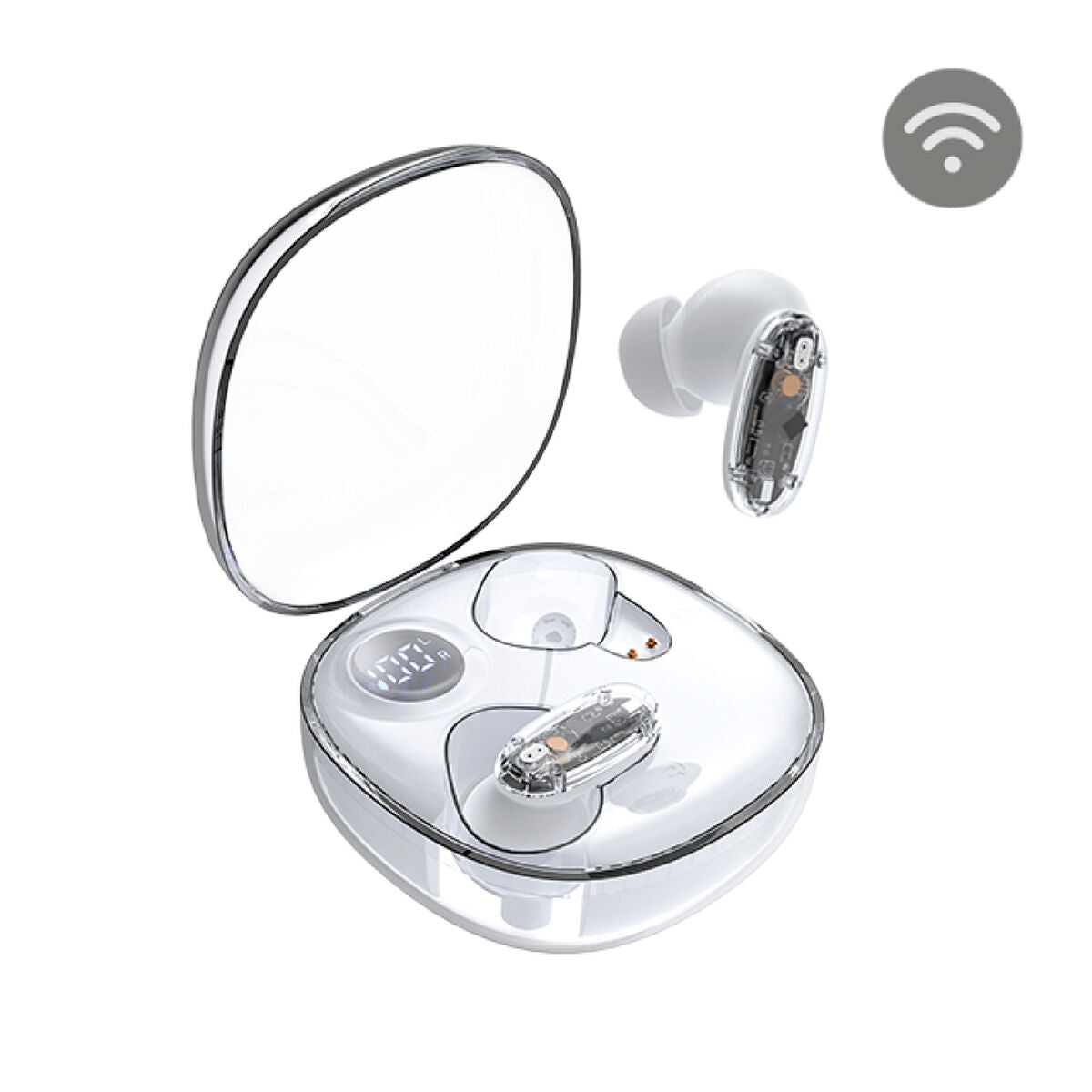 Headphones Mars Gaming MHIB2W White