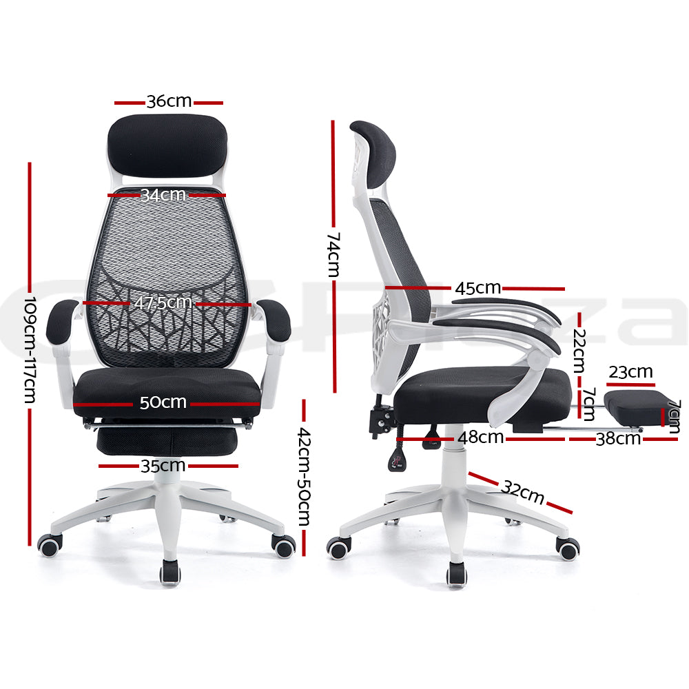 NNEDSZ  Gaming Office Chair Computer Desk Chair Home Work Study White