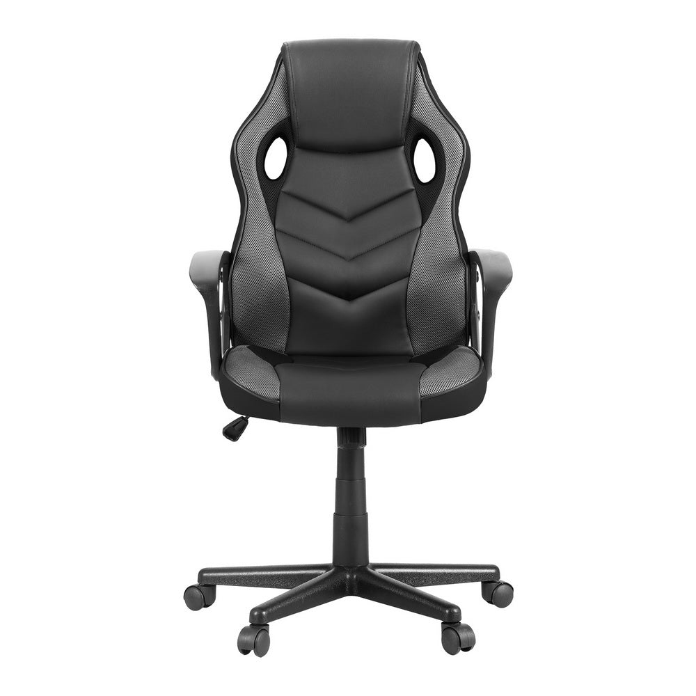 NNEDSZ Artiss Gaming Office Chair Computer Chairs Grey