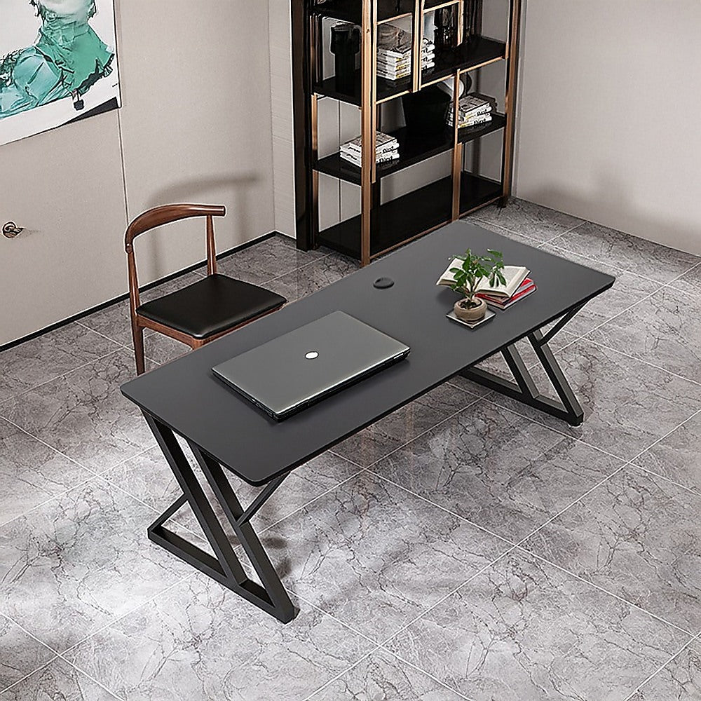 NNEDSZ Computer Desk Home Office Study Writing Workstation Gaming