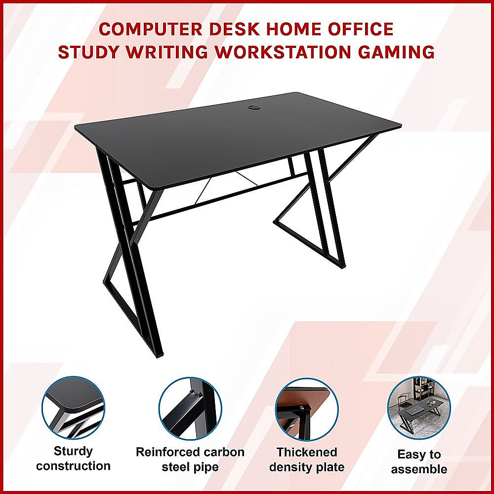 NNEDSZ Computer Desk Home Office Study Writing Workstation Gaming