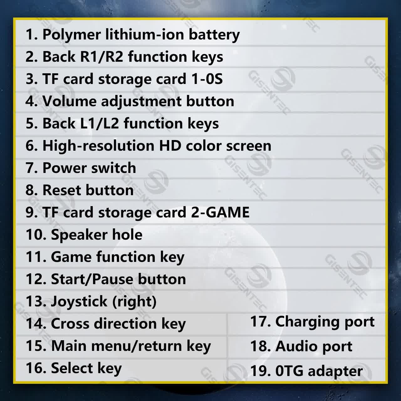 NNEDSZ Purple Retro Portable Gaming Console with 64GB, 2 Memory Card-3D Games, HD Display, and Dual Joysticks