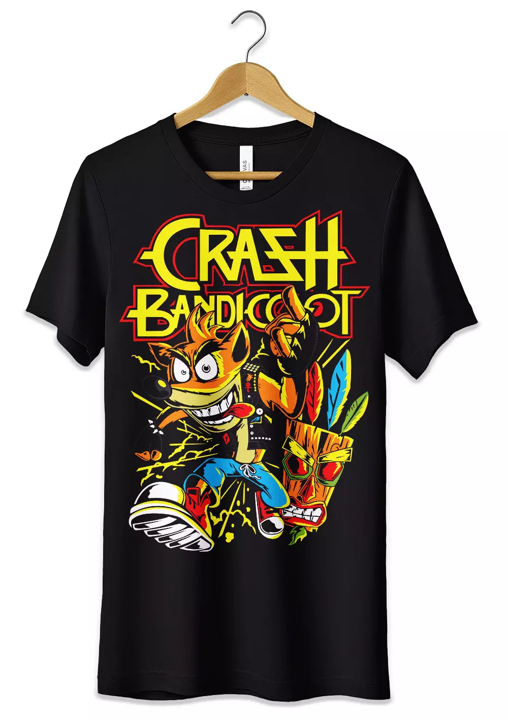 T-Shirt Maglietta Videogames Crash Bandicoot