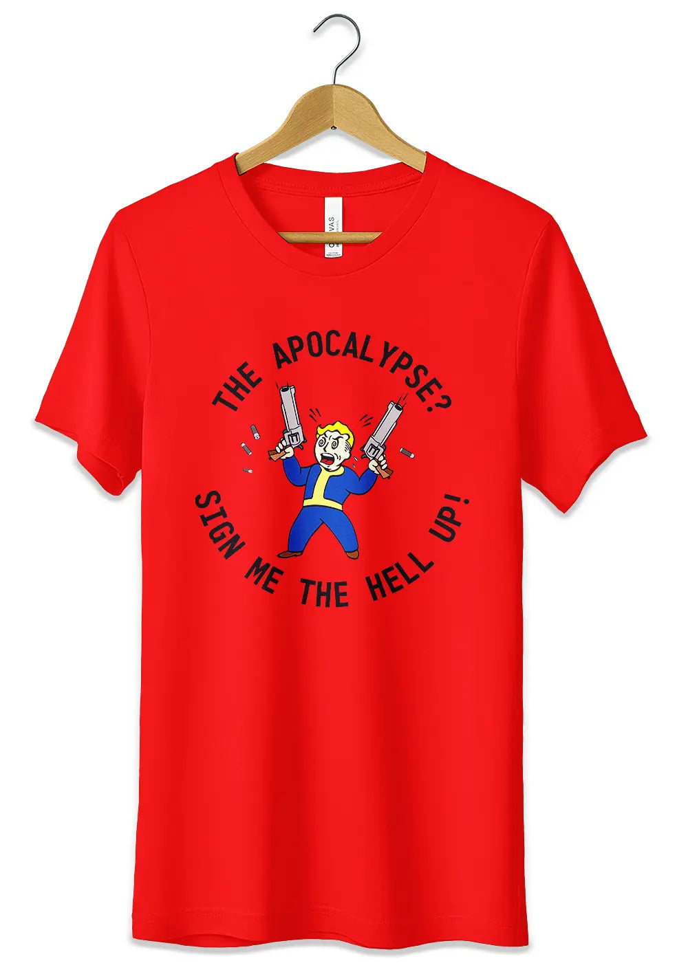 T-Shirt Maglietta Divertente Fall Out Videogames