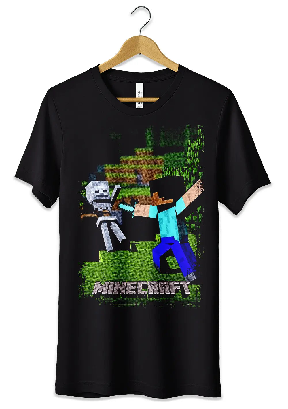 T-Shirt Minecraft Maglietta Videogames
