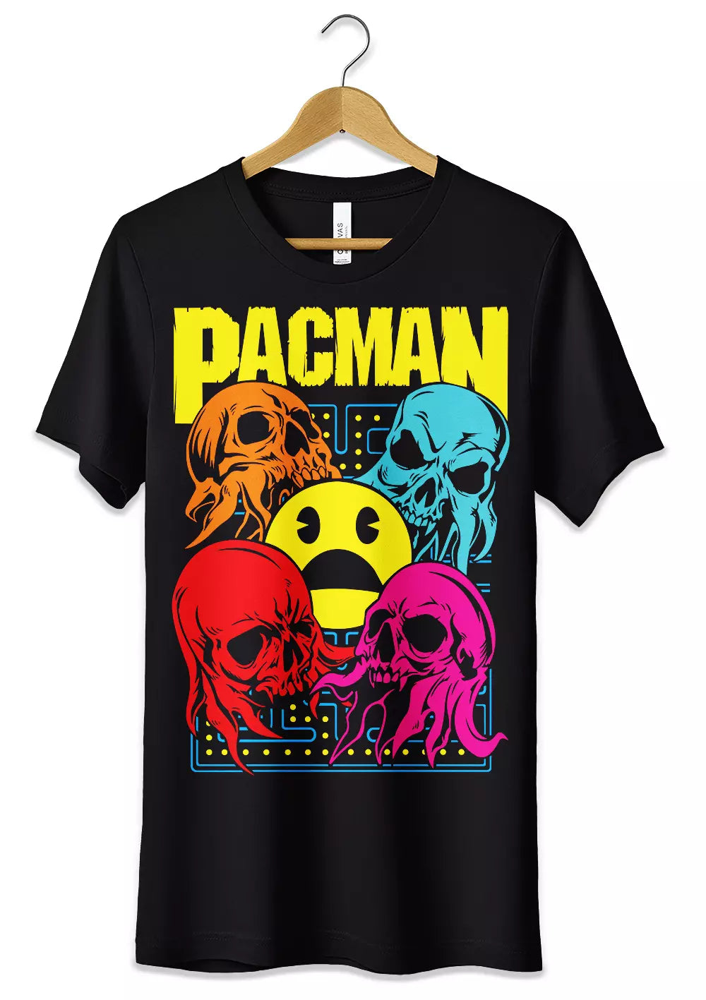 T-Shirt Maglietta Videogames Pac Man