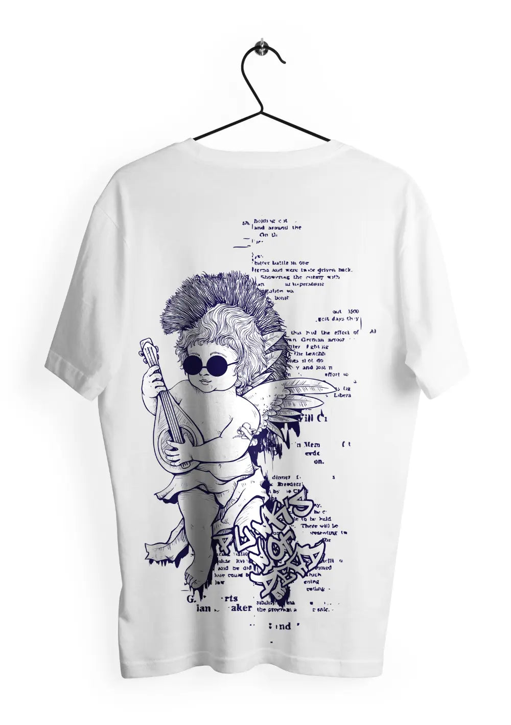 T-Shirt Maglietta Punk Angel Urban Style Unisex
