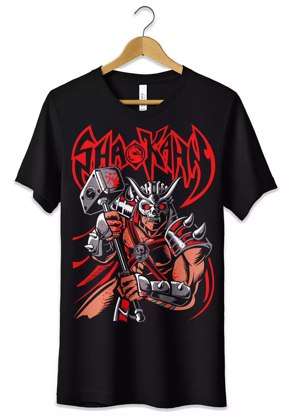 T-Shirt Maglietta Videogames Shao Kahn Mortal Kombat