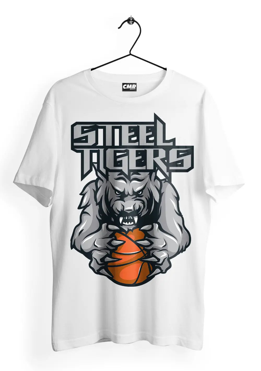 T-Shirt Maglietta Steel Tigers Urban Style Unisex