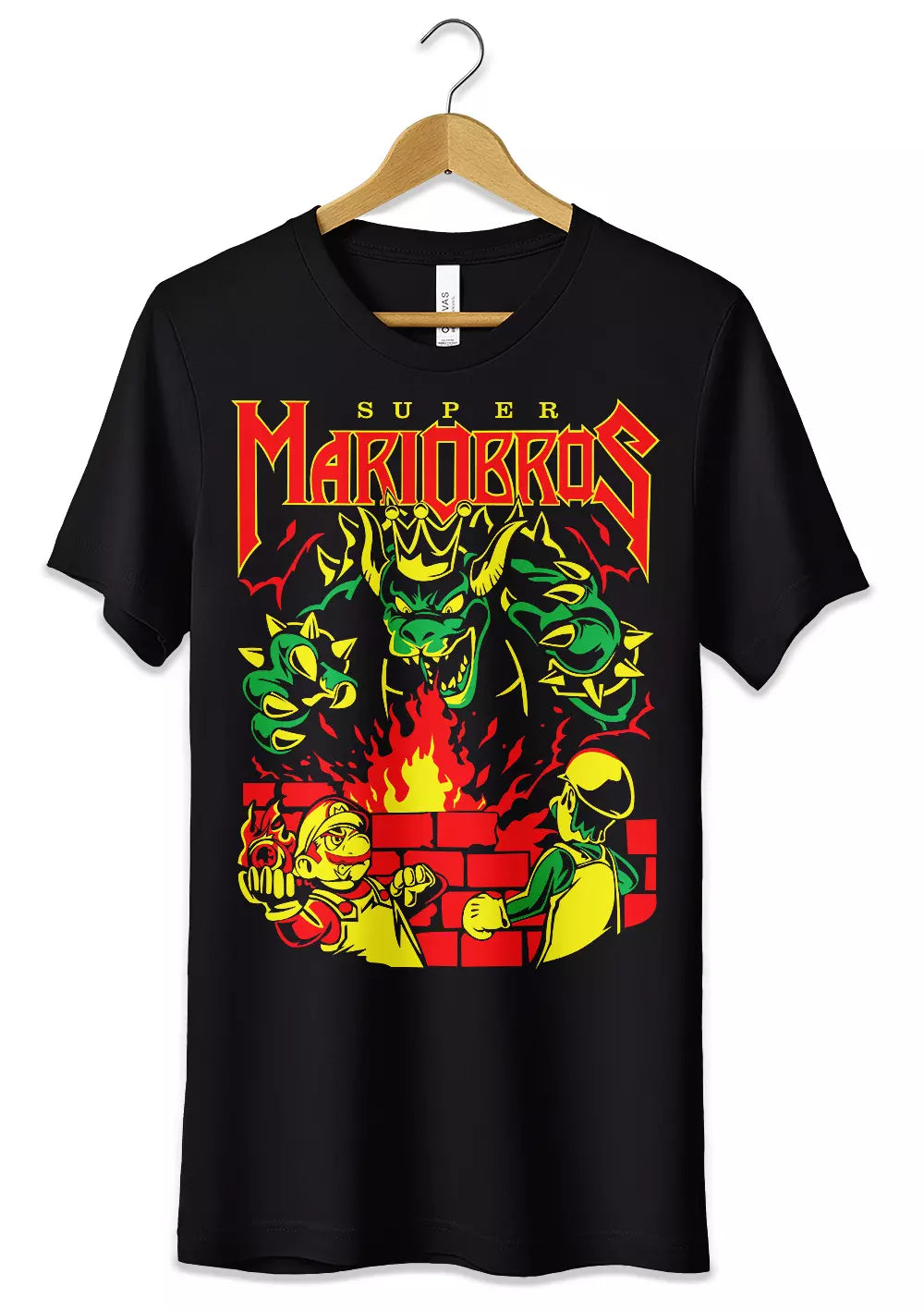 T-Shirt Maglietta Videogames Super Mario Bros