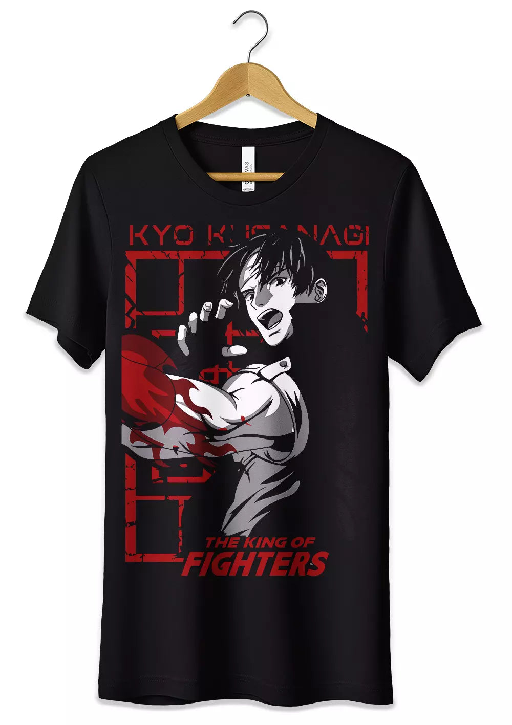 T-Shirt Maglietta Videogames The King Of Fighters Kyo Kusanagi